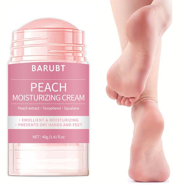BARUBT Plum Foot Cream 40g, Suitable for dry and cracked feet, Moisturizes dry feet, Prevents cracked feet, Makes feet soft and smooth, Nourishing feet