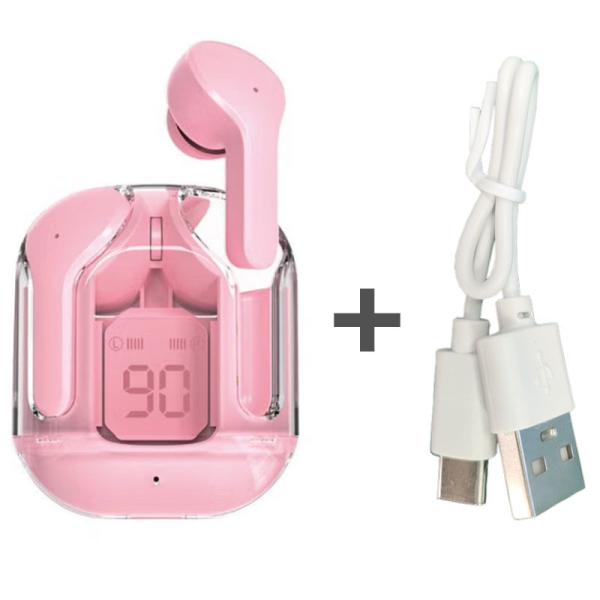 Wireless Bluetooth Headphones with Clear Stereo Sound, Digital Battery Display for All Smartphones New