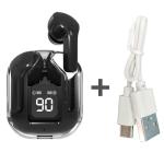 Wireless Bluetooth Headphones with Clear Stereo Sound, Digital Battery Display for All Smartphones New