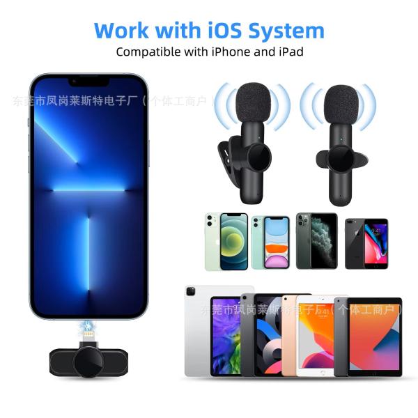 Professional wireless microphones for clear recording wherever you are