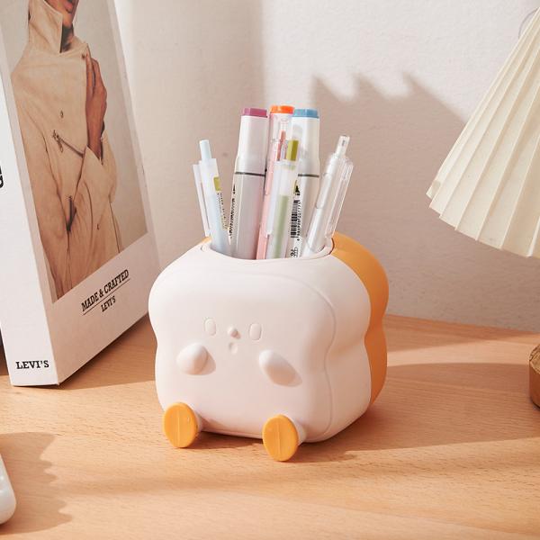 Broken Egg Shaped Storage Pen Holder Cute Cartoon Pen Holder Fun Organization for Your Desk Turn your desk into a lively and fun space