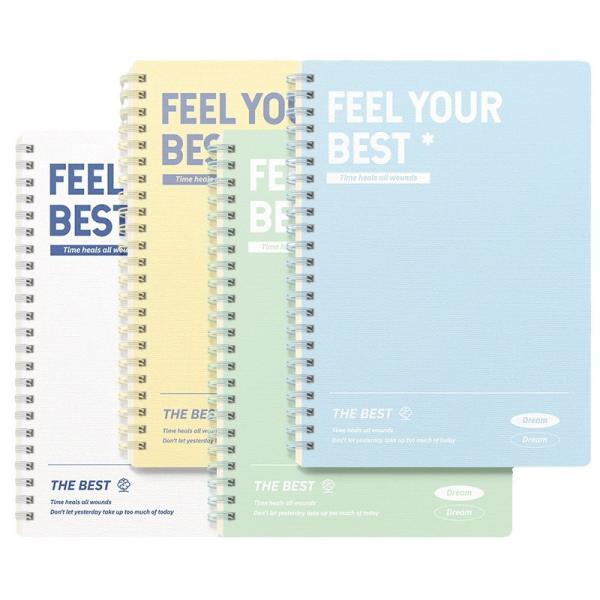 FEEL YOUR BEST Notebook – Because every thought deserves to be written down in style