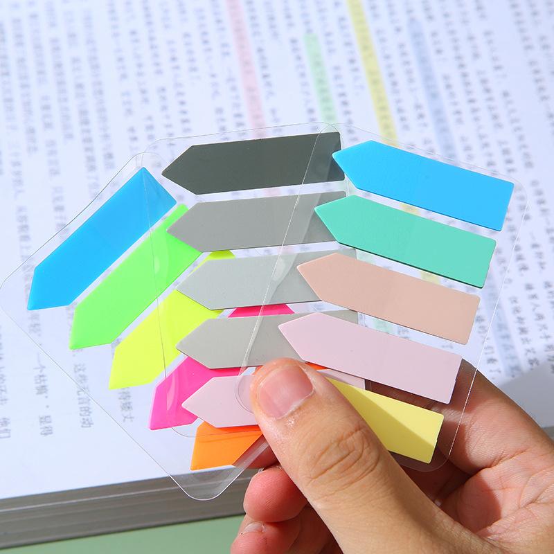 Arrow-shaped sticky tabs to organize your studies smartly and stylishly.