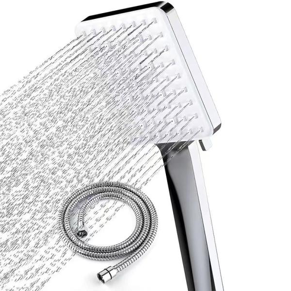 Multifunctional High Pressure Shower Head Shower luxury starts here 6 different spray patterns