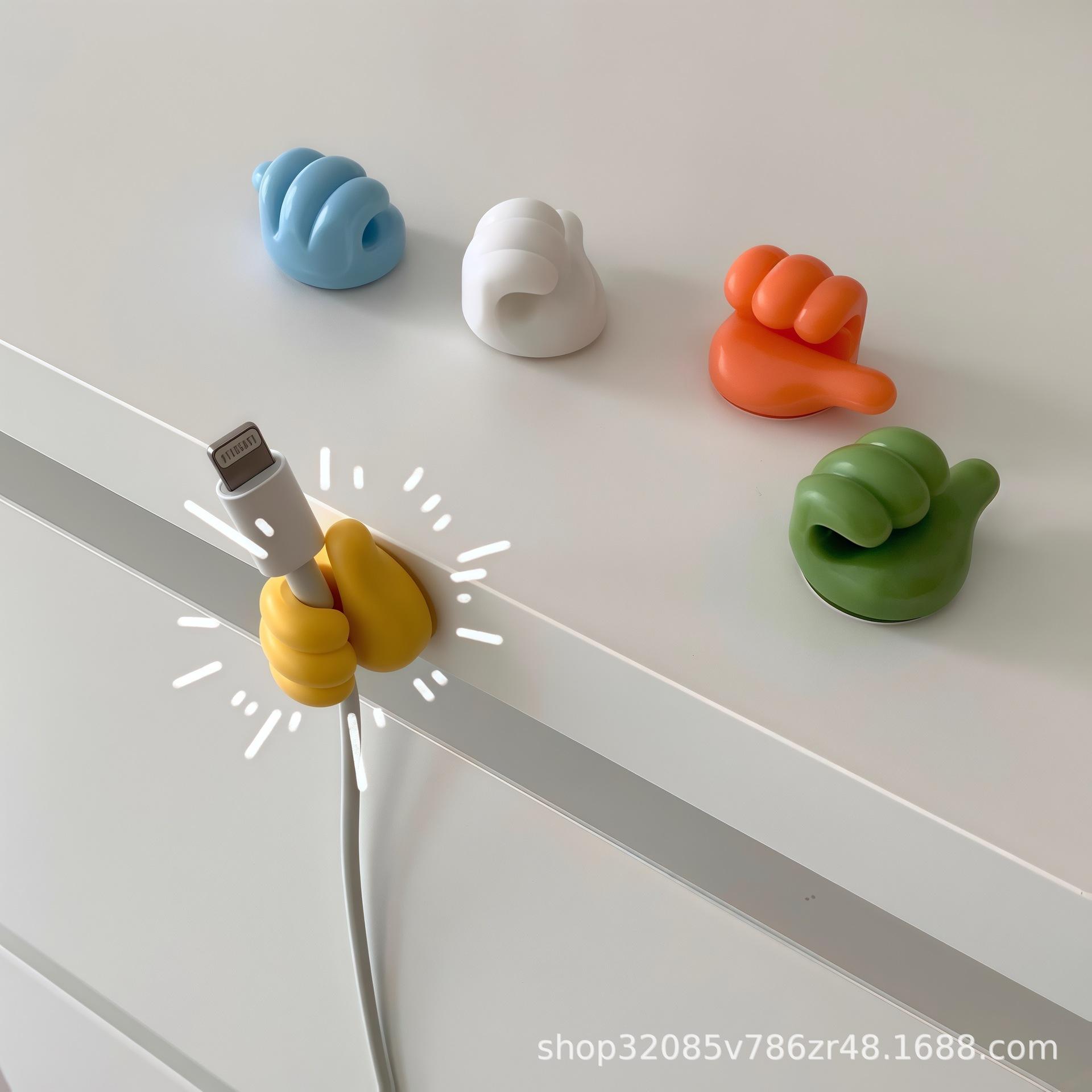 Multifunctional Adhesive Cable Organizer