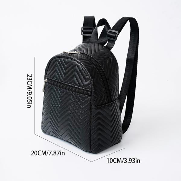 Chevron Quilted Backpack Practical for every day. Comes in a pattern.