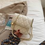 luxurious gold chain lined handbag that suits your taste