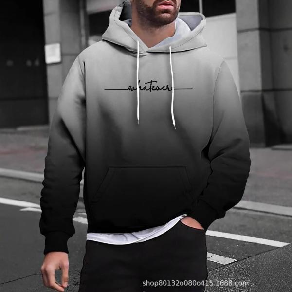 black and gray hoodie that reflects your personality. Express your mood and style with this hoodie.