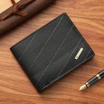 Luxury leather wallet with an elegant and modern design
