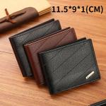 Luxury leather wallet with an elegant and modern design
