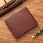 Luxury leather wallet with an elegant and modern design