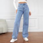 Wide-leg jeans with a modern twist