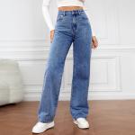 Wide-leg jeans with a modern twist