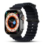 Multifunctional smart watch supports notification alerts, wireless calling, alarm, multi-sport fitness monitor, weather forecast, compatible with Android and iOS, stylish design