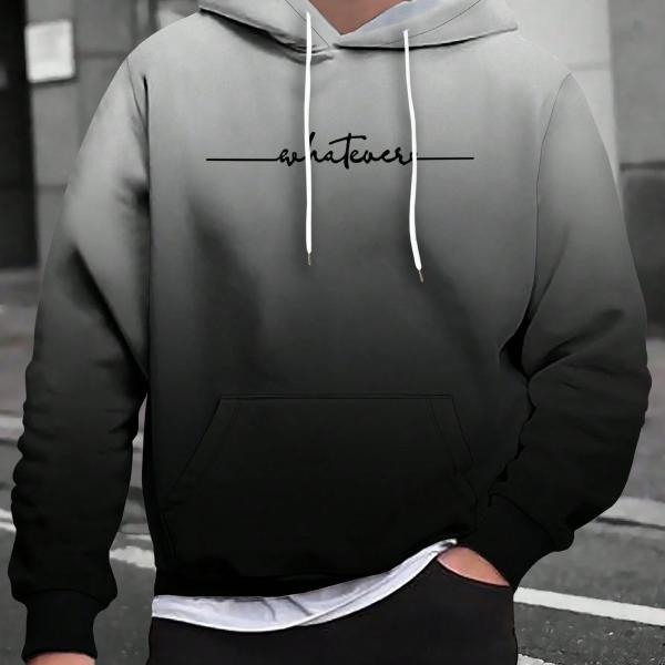 black and gray hoodie that reflects your personality. Express your mood and style with this hoodie.
