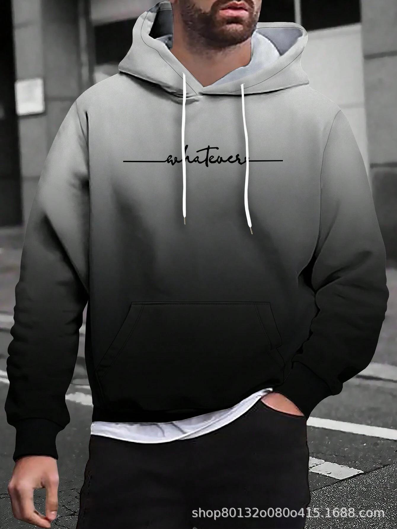 black and gray hoodie that reflects your personality. Express your mood and style with this hoodie.