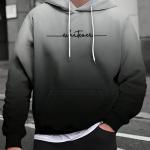 black and gray hoodie that reflects your personality. Express your mood and style with this hoodie.