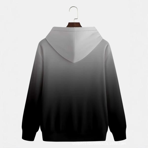 black and gray hoodie that reflects your personality. Express your mood and style with this hoodie.