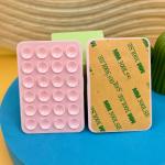 Silicone Suction Cup Phone Holder, Phone Stand, Adhesive Phone Grip, Adhesive Phone Grip, Phone Back Sticker, Adhesive Stand Phone Holder for Cell Phone