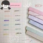 أقلام تمييز ألوان هادئة، تركيز أعلى، وأناقة في كل سطر