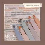 أقلام تمييز ألوان هادئة، تركيز أعلى، وأناقة في كل سطر