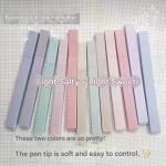 أقلام تمييز ألوان هادئة، تركيز أعلى، وأناقة في كل سطر