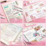 Set of 6 decorative highlighters because every line deserves to be art