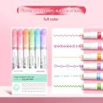 Set of 6 decorative highlighters because every line deserves to be art