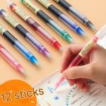 Fineliner Color Pen Set 12 Colors for Limitless Creativity 0.5mm