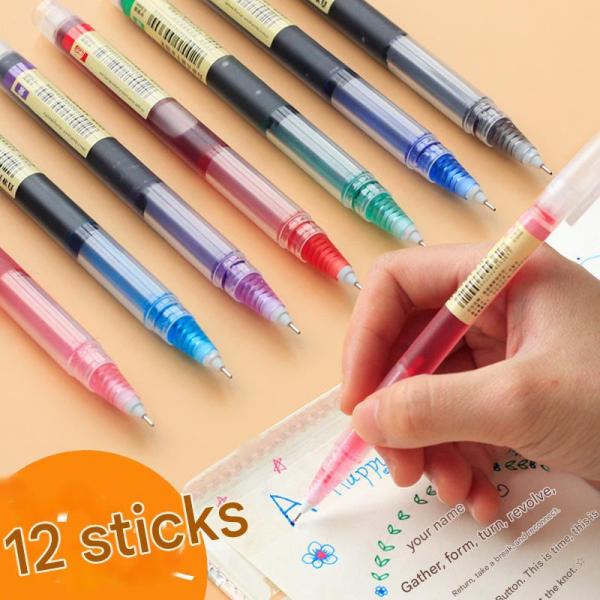 Fineliner Color Pen Set 12 Colors for Limitless Creativity 0.5mm