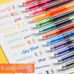 Fineliner Color Pen Set 12 Colors for Limitless Creativity 0.5mm