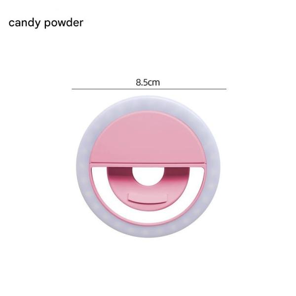 Selfie Light for Phone, Laptop, Tablets, Photography and Video, Rechargeable Ring Light Mounted and Portable Fill Light Suitable for Selfie and Live Streaming