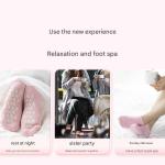 Moisturizing Rose Foot and Hand Mask, Gel Treatment for Exfoliation and Hydration