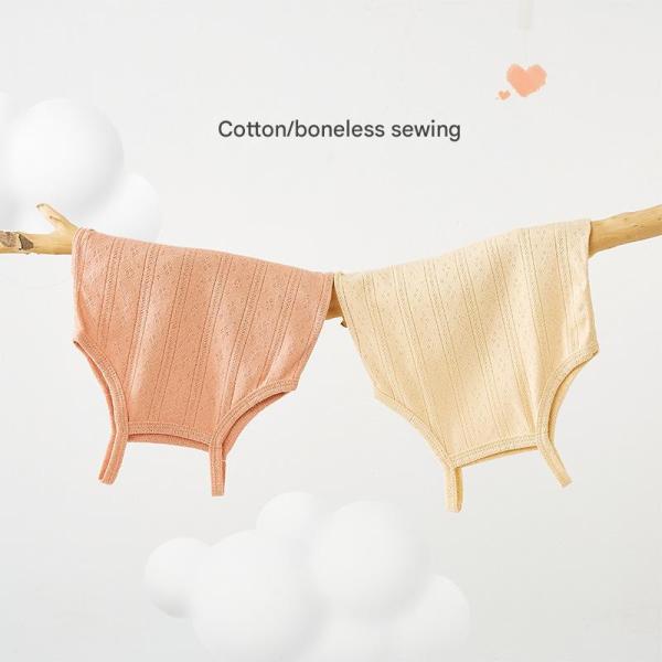 Newborn Baby Girls' Casual Solid Color Bodysuit Set Made of Knitted Fabrics