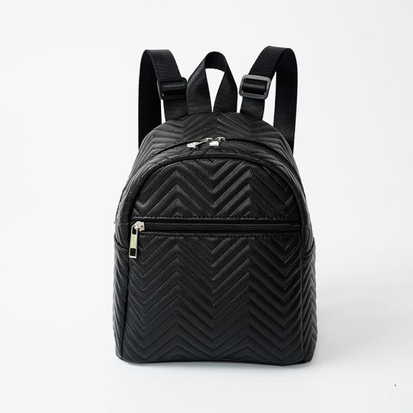 Chevron Quilted Backpack Practical for every day. Comes in a pattern.