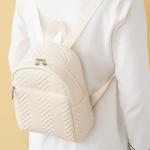 Chevron Quilted Backpack Practical for every day. Comes in a pattern.