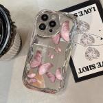Butterfly Design Transparent Phone Cover: Elegance at its finest