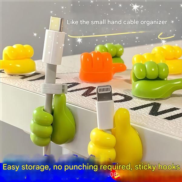 Multifunctional Adhesive Cable Organizer