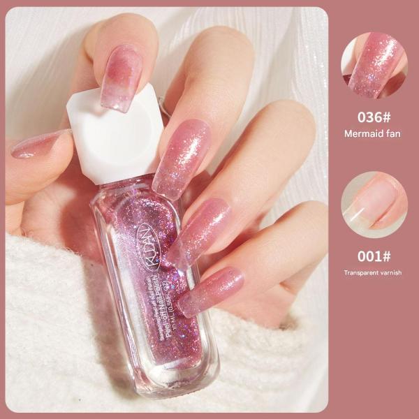 Discover the magic of colors with the luxurious Islamic nail polish collection, which includes 11 dazzling shades, designed to suit every mood and every occasion.