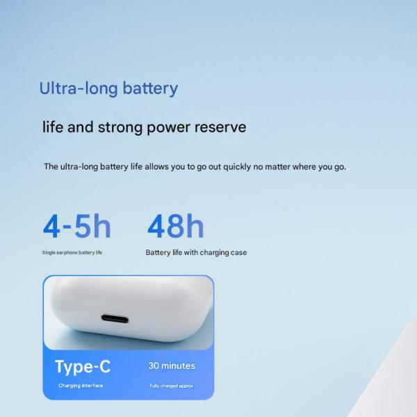 Mini headphones with 3D stereo sound and high quality sound for calls, designed for smartphone games and Android and iOS devices