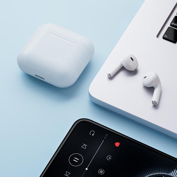 Mini headphones with 3D stereo sound and high quality sound for calls, designed for smartphone games and Android and iOS devices